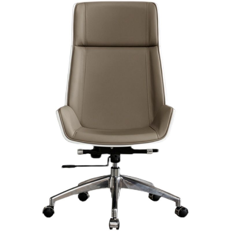 High Back Office Chair Rotatable Leather Desk Chair with Wheels Clearhalo 'furn' 'furn_office_chair' 'Furniture' 'Office Chairs' 'Office Furniture' 'office_chair' 1200x1200_063358f7-0c1d-41f7-b37c-f644bded11a6