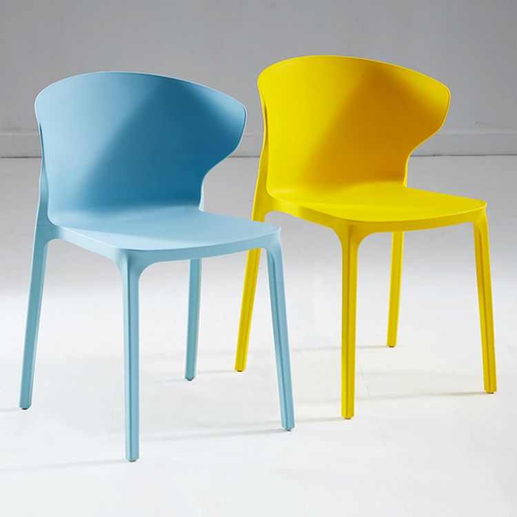 Modern Plastic Indoor-Outdoor Room Side Chair Wingback Chair Clearhalo ' kitchen&dining_furn' 'Dining Chairs' 'Dining Tables & Seating' 'dining_chair' 'furn' 'furn_dining_chair' 'Furniture' 'furniture_dining_chair' 'Kitchen & Dining Furniture' 'kitchen' 1200x1200_0636fb82-1f1b-451f-84d0-6354f0fc8692