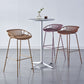 Nordic Backrest Counter Stool with Metal Base Plastic Armless Cafe Bar Chair with 4 Legs Clearhalo 'Bar Furniture' 'Bar Stools' 'bar_stools' 'furn' 'furn_bar_stools' 'Furniture' 'Kitchen & Dining Furniture' 1200x1200_06371a56-cde9-4f83-ab28-969331db25bc