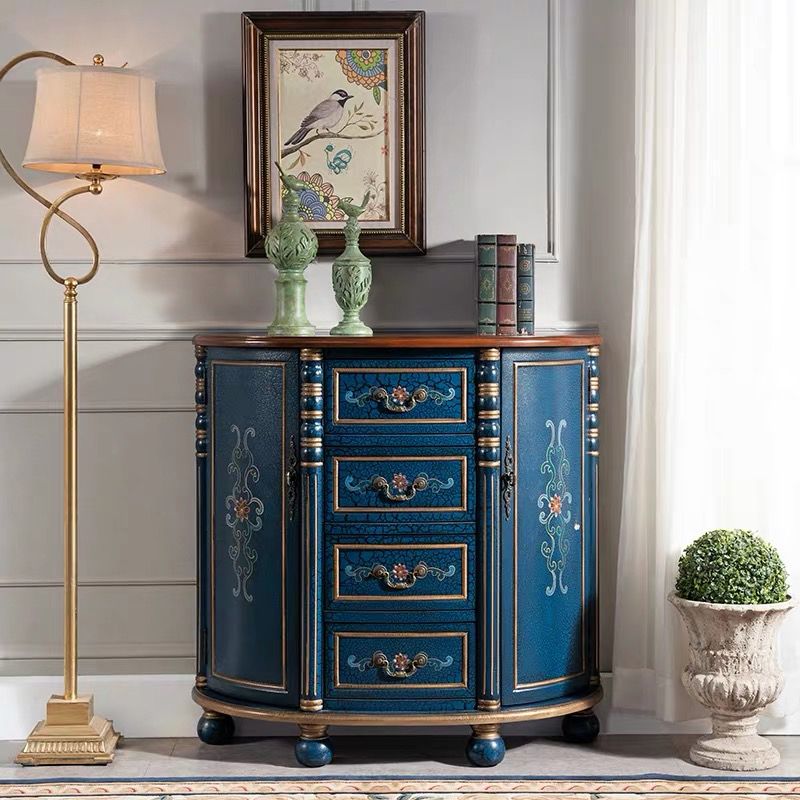 Industrial Distressed Wood Storage Cabinet 2 Doors Rectangle Accent Cabinet Clearhalo 'Cabinets & Chests' 'cabinets_chests' 'furn' 'furn_cabinets_chests' 'Furniture' 'Living Room Furniture' 1200x1200_0637cb90-687e-4c00-95e0-fa1085d6bbb5