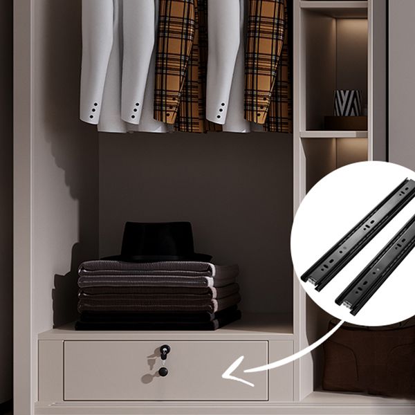 Glijdende houten garderobe kast eigentijdse garderobe armoire