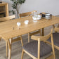 Contemporary Rectangle Dining Table Solid Wood Table with 4 Legs for Home Kitchen Dinner Clearhalo ' dining_table' 'Dining Tables & Seating' 'Dining Tables' 'furn' 'furn_dining_table' 'Furniture' 'furniture_dining_table' 'Kitchen & Dining Furniture' 'kitchen&dining_furn' 'kitchen' 'kitchen_dining_table' 1200x1200_063c3ff4-f663-4bcc-a3bf-f1eba2d6eba7