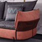 Ultra-Modern Faux Leather Square Arm Sofa with Loose Back Stain Resistant Standard Sofa Clearhalo 'furn' 'furn_sofas' 'Furniture' 'furniture_sofas' 'kitchen' 'kitchen_sofas' 'Living Room Furniture' 'Sofa' 'sofas' 1200x1200_063d4b2d-a8a7-4293-92b9-a8e402149847