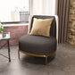Upholstered Accent Armchair 4 Legs Sewn Pillow Back Accent Chair Clearhalo 'Accent Chairs' 'accent_chairs' 'Chairs & Seating' 'furn' 'furn_accent_chairs' 'Furniture' 'Living Room Furniture' 1200x1200_06405a0d-8ddb-40ed-a852-c7829611fbdb