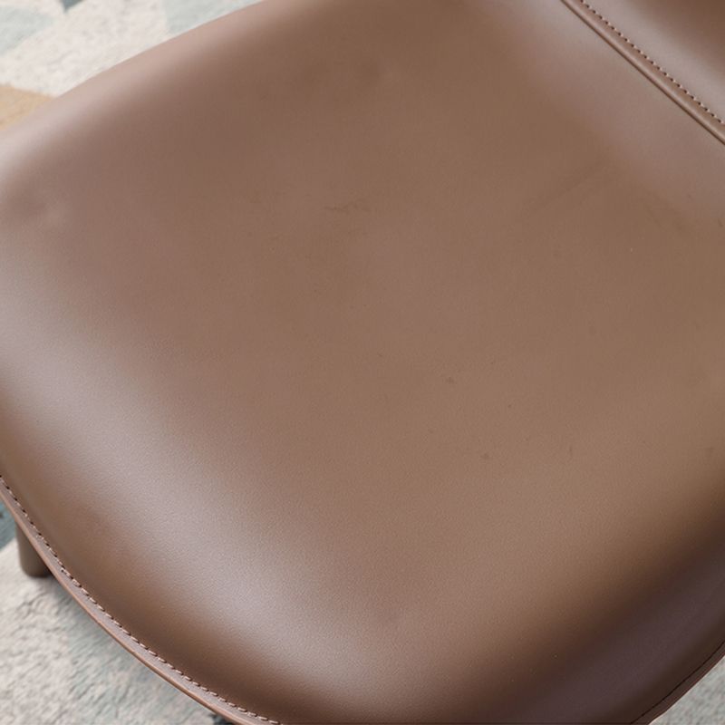 Contemporary Metal Dining Room Chairs Leather Dining Chairs (Set of 2) Clearhalo ' kitchen&dining_furn' 'Dining Chairs' 'Dining Tables & Seating' 'dining_chair' 'furn' 'furn_dining_chair' 'Furniture' 'furniture_dining_chair' 'Kitchen & Dining Furniture' 'kitchen' 1200x1200_06413cb2-ca1b-49bb-8eb5-81f1c7ed42a7