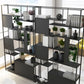 Industrial Open Rectangle Storage Bookshelf Home Office Etagere Bookcase Clearhalo 'Bookcases' 'furn' 'furn_bookcases' 'Furniture' 'Office Furniture' 1200x1200_06425dc7-3574-4d95-866e-62099ef34b33