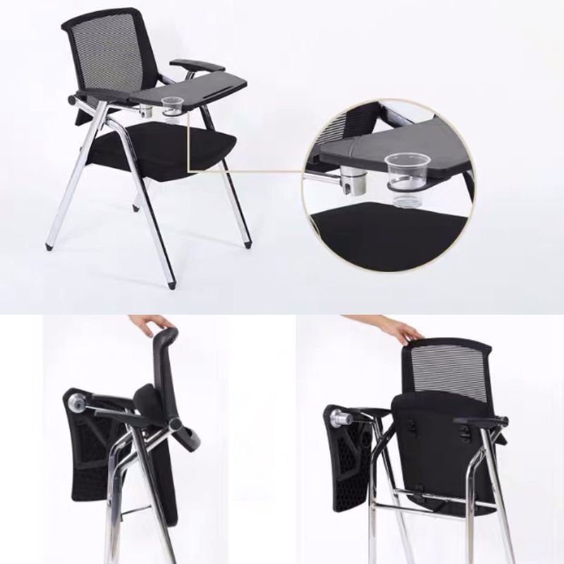 Chaise de conférence contemporaine Black Mesh Seat and Back Task Chair