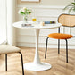 Modern Wood Dining Table Tulip Base Geometric Table for Dining Room Clearhalo 'Dining Tables & Seating' 'Dining Tables' 'dining_table' 'furn' 'furn_dining_table' 'Furniture' 'Kitchen & Dining Furniture' 1200x1200_0645c435-f370-470d-9dab-eb4e14fdd19d