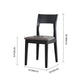 Contemporary Dining Chair 16'' Wide Open Side Chair with 4 Black Wood Legs for Home Use Clearhalo ' kitchen&dining_furn' 'Dining Chairs' 'Dining Tables & Seating' 'dining_chair' 'furn' 'furn_dining_chair' 'Furniture' 'furniture_dining_chair' 'Kitchen & Dining Furniture' 'kitchen' 1200x1200_064a0aba-e8f3-4d44-b36b-5978a9e08ed7