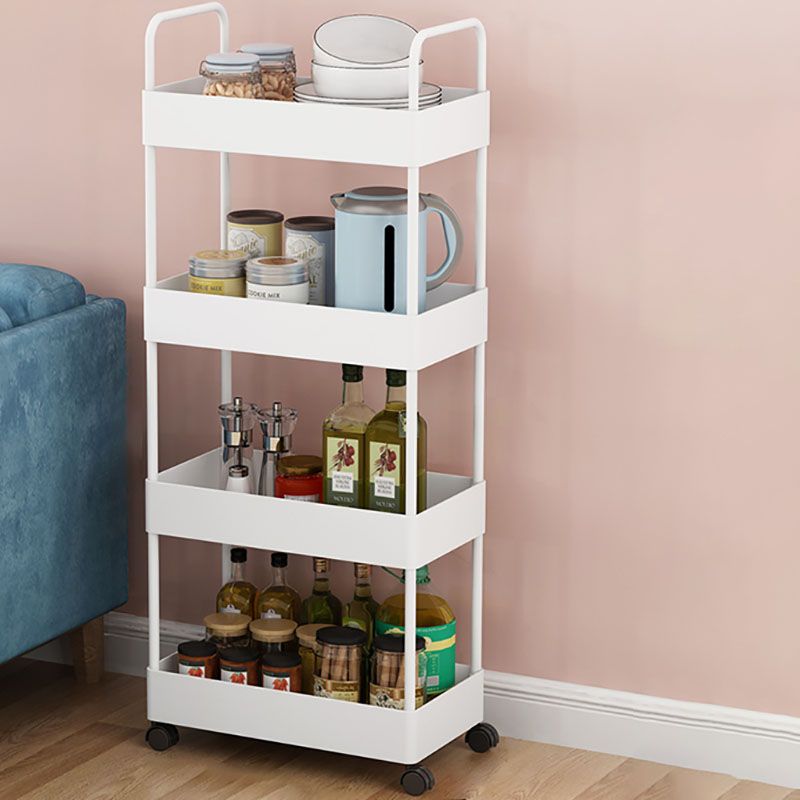 Contemporary Style Bookshelf with Casters Wheel Book Shelf for Home Office Study Room Clearhalo 'Bookcases' 'furn' 'furn_bookcases' 'Furniture' 'furniture_bookcases' 'kitchen' 'kitchen_bookcases' 'Living Room Furniture' 'Office Furniture' 1200x1200_064ab55f-3076-4b07-ab90-b680c0c33d62