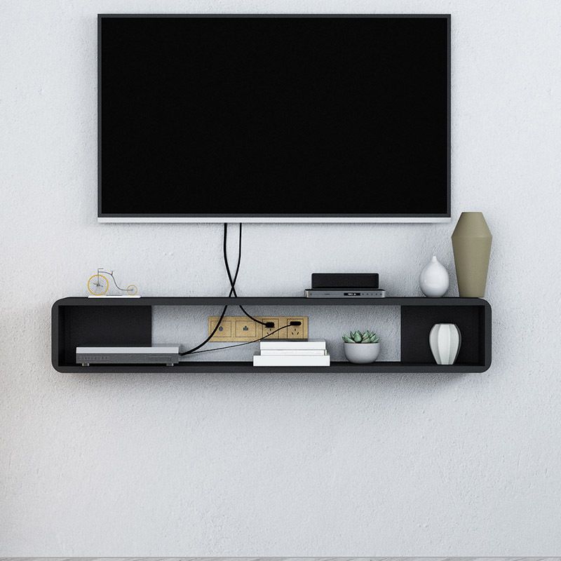 Scandinavian Wood TV Media Stand Matte Finish Media Console with Shelves Clearhalo 'furn' 'furn_tv_stands_entertainment_centers' 'Furniture' 'Living Room Furniture' 'TV Stands & Entertainment Centers' 'TV Stands & Media Storage Furniture' 'tv_stands_entertainment_centers' 1200x1200_064dd832-0632-4c48-898d-148eb9c13956