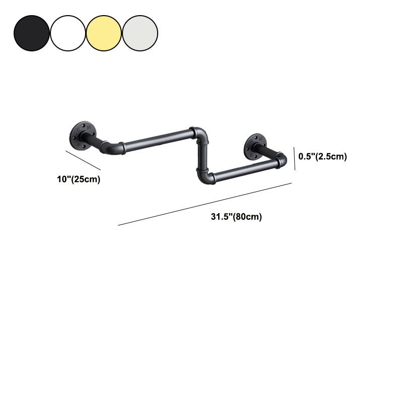 Industrial Coat Rack Irregular Shape Wall-Mounted Hanging Rail Entryway Kit Clearhalo 'Entry & Mudroom Furniture' 'furn' 'furn_hall_tree_coat_racks' 'Furniture' 'Hall Trees & Coat Racks' 'hall_tree_coat_racks' 1200x1200_064eba05-1bda-4b06-938c-ac1f615b9880
