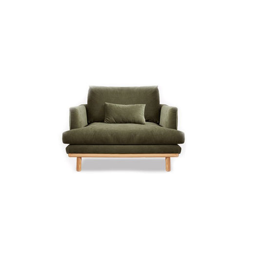 Nordic Fabric Square Arm Standard Sofa Loose Back Settee with Wooden Legs Clearhalo 'furn' 'furn_sofas' 'Furniture' 'furniture_sofas' 'Living Room Furniture' 'Sofa' 'sofas' 1200x1200_06545a8d-33ed-420c-ba8c-a1ff9afd50bc