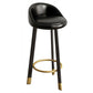 Receptie Low Back Scandinavian Stool Matte afwerking bekeekte barkrukken