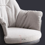 Sedia da ufficio in stile moderno casa sedia a braccioless con 4 gambe