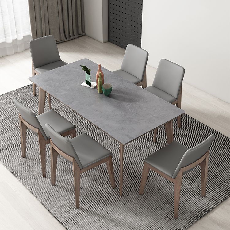 Medieval Modern Sintered Stone Table Rectangle Dining Table for Restaurant Clearhalo ' dining_table' 'Dining Tables & Seating' 'Dining Tables' 'furn' 'furn_dining_table' 'Furniture' 'furniture_dining_table' 'Kitchen & Dining Furniture' 'kitchen&dining_furn' 'kitchen' 'kitchen_dining_table' 1200x1200_0659292a-abfa-4356-8ead-1531b867fcfe