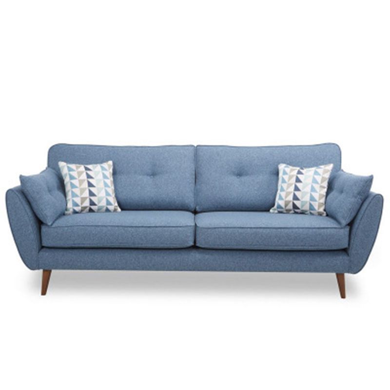 2/3 Seater Modernism Linen Standard Sofa Cushions Flared Arm Sofa Clearhalo 'furn' 'furn_sofas' 'Furniture' 'furniture_sofas' 'kitchen' 'kitchen_sofas' 'Living Room Furniture' 'Sofa' 'sofas' 1200x1200_0659f293-0008-4e8d-b6a9-631ebfb22cc2