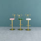 Contemporary Metal Bar and Counter Stool Low Back Stool with Pedestal Base in Gold Clearhalo 'Bar Furniture' 'Bar Stools' 'bar_stools' 'furn' 'furn_bar_stools' 'Furniture' 'furniture_bar_stools' 'Kitchen & Dining Furniture' 1200x1200_065bb790-ac2a-4e2b-b38f-2ae153b42837