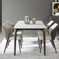 Industrial Rectangle Dining Table White Stone Top Table with Black Metal Legs Clearhalo 'Dining Tables & Seating' 'Dining Tables' 'dining_table' 'furn' 'furn_dining_table' 'Furniture' 'Kitchen & Dining Furniture' 1200x1200_065ed99f-55db-490f-be10-e10dd9fdde8d