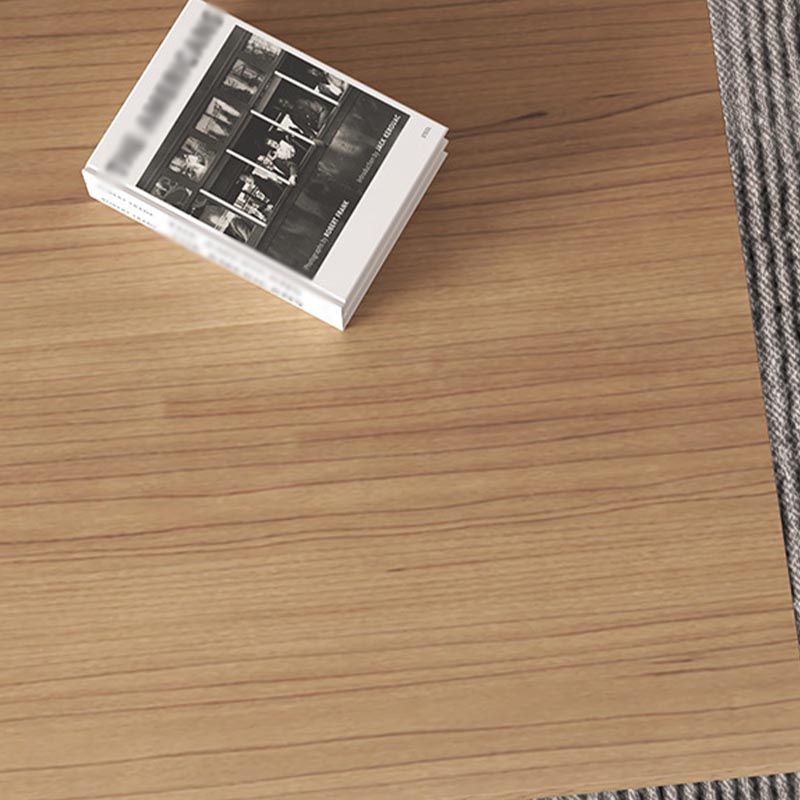 Contemporary Natural Wood Table Home Rectangle Dining Table with Double Pedestal Clearhalo 'Dining Tables & Seating' 'Dining Tables' 'dining_table' 'furn' 'furn_dining_table' 'Furniture' 'furniture_dining_table' 'Kitchen & Dining Furniture' 'kitchen' 'kitchen_dining_table' 1200x1200_06631379-7d67-4e42-84b3-b2e9ed80aafb