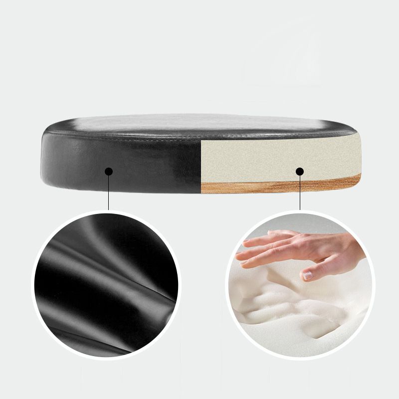 Industrial Style Liftable Bar-stool Metal Counter Bar Stool with Metal Legs for Kitchen Clearhalo 'Bar Furniture' 'Bar Stools' 'bar_stools' 'furn' 'furn_bar_stools' 'Furniture' 'Kitchen & Dining Furniture' 1200x1200_0667e603-ff2d-43d2-adb9-e45a6265bab1