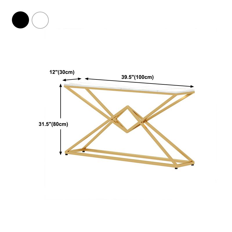 Tabella dell'accento per console rettangolare moderno antico tavolo della console di finitura