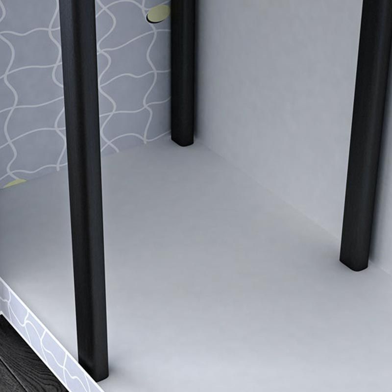 Armario de metal y tela Estilo industrial de dormitorio Rectangular Armario