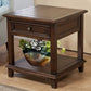 Traditional Ashwood Side End Table Lacquered Sofa End Table for Living Room Clearhalo 'Coffee & Accent Tables' 'End & Side Tables' 'end_side_table' 'end_side_tables' 'furn' 'furn_end_side_tables' 'Furniture' 'furniture_end_side_table' 'Living Room Furniture' 1200x1200_066b4d29-f843-4f4f-8269-fbd4b561b843