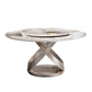Stone Top Dining Table Round Modern Dining Table with Pedestal Base Clearhalo 'Dining Tables & Seating' 'Dining Tables' 'dining_table' 'furn' 'furn_dining_table' 'Furniture' 'furniture_dining_table' 'Kitchen & Dining Furniture' 'kitchen' 'kitchen_dining_table' 1200x1200_066baac6-8ecd-41b7-b8d1-8e949b046138