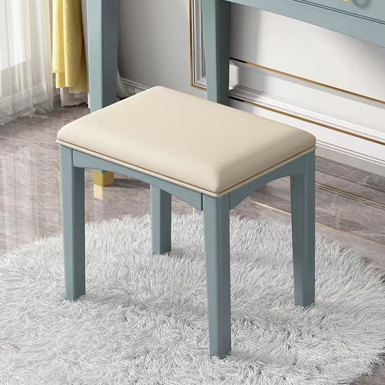 29.52 "H tocador de tocador de tocador de madera maciza con espejo