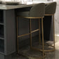 Industrial Low Back Stool PU Leather Counter Stool with Metal Legs Clearhalo 'Bar Furniture' 'Bar Stools' 'bar_stools' 'furn' 'furn_bar_stools' 'Furniture' 'Kitchen & Dining Furniture' 1200x1200_0675f964-4a26-4b47-abb6-6cf044c223ce