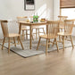 Minimalist Style Solid Wood Dining Table Set of Rectangle Shape Formal Dinette Set Clearhalo 'Dining Room Sets' 'Dining Tables & Seating' 'dining_room_set' 'furn' 'furn_dining_room_set' 'Furniture' 'furniture_dining_room_set' 'Kitchen & Dining Furniture' 'kitchen&dining_furn' 'kitchen' 1200x1200_0677395d-6a0e-4e9c-a67f-1f3968f50067