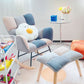 Contemporary Nursery Sofa Rocking Chair Indoor Living Room Rocking Chair with Ottoman