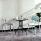 Round Shape Modern Style Dining Table Transparent Fixed Table of Glass Clearhalo ' dining_table' 'Dining Tables & Seating' 'Dining Tables' 'furn' 'furn_dining_table' 'Furniture' 'furniture_dining_table' 'Kitchen & Dining Furniture' 'kitchen&dining_furn' 'kitchen' 'kitchen_dining_table' 1200x1200_067a8b5a-ce99-49d2-a94e-c7fc65f017b9