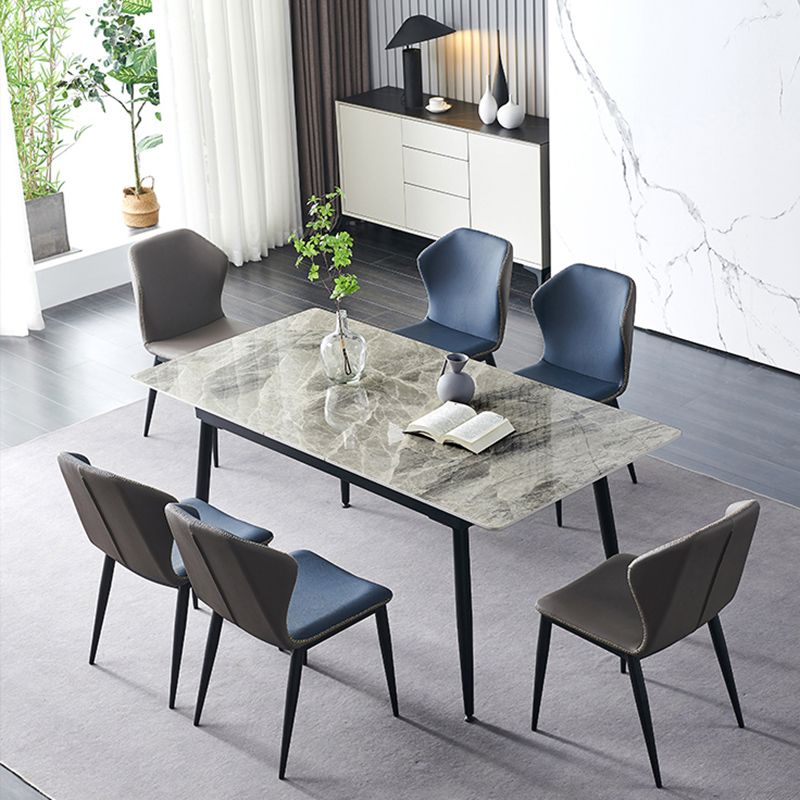 Silla lateral del ala industrial sillas de comedor sin brazo sin brazo