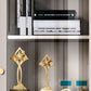 Glam Style Bookshelf Standard Closed Back Shelf Bookcase With Cabinet Clearhalo 'Bookcases' 'furn' 'furn_bookcases' 'Furniture' 'furniture_bookcases' 'kitchen' 'kitchen_bookcases' 'Living Room Furniture' 'Office Furniture' 1200x1200_067cf506-053f-46a8-8d3a-ee105d84b33b