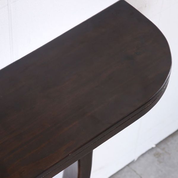 Tabella della console moderna di metà secolo a metà secolo tavolo di divano console in legno massiccio