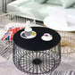 Iron Round Coffee or End Table Mid-Century Modern Frame Coffee Table Clearhalo 'Coffee & Accent Tables' 'Coffee Tables' 'coffee_tables' 'furn' 'furn_coffee_tables' 'Furniture' 'Living Room Furniture' 1200x1200_0683af05-81be-4beb-9b4e-d0d6cde79c7a