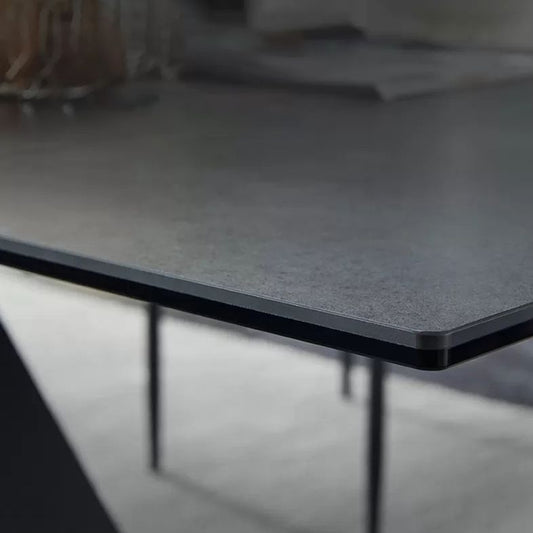 Set di case e set di sedie in stile designer 1/4/5/7 pezzi estensibile tavolo da pranzo