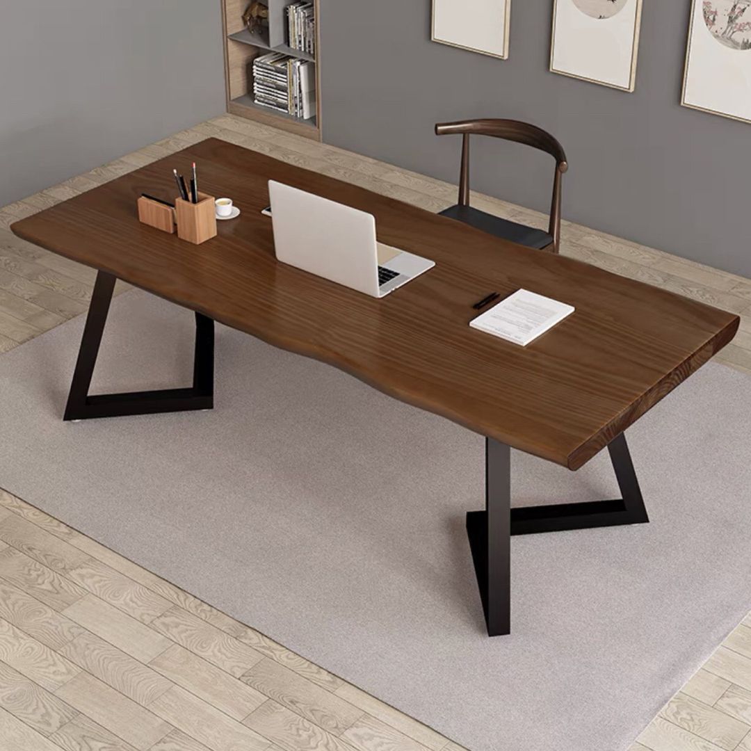 Solid Wood Meeting Table Home Office Gratis formulier eenvoud Writing Desk