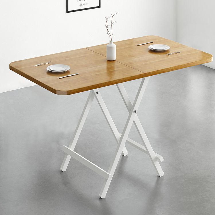 Modern Style Wooden Dining Room Set with Round Table Space-Saving Design Dining Table Furniture Clearhalo 'Dining Room Sets' 'Dining Tables & Seating' 'dining_room_set' 'furn' 'furn_dining_room_set' 'Furniture' 'furniture_dining_room_set' 'Kitchen & Dining Furniture' 'kitchen&dining_furn' 'kitchen' 1200x1200_0689238e-9622-455c-916e-f47f1535faab