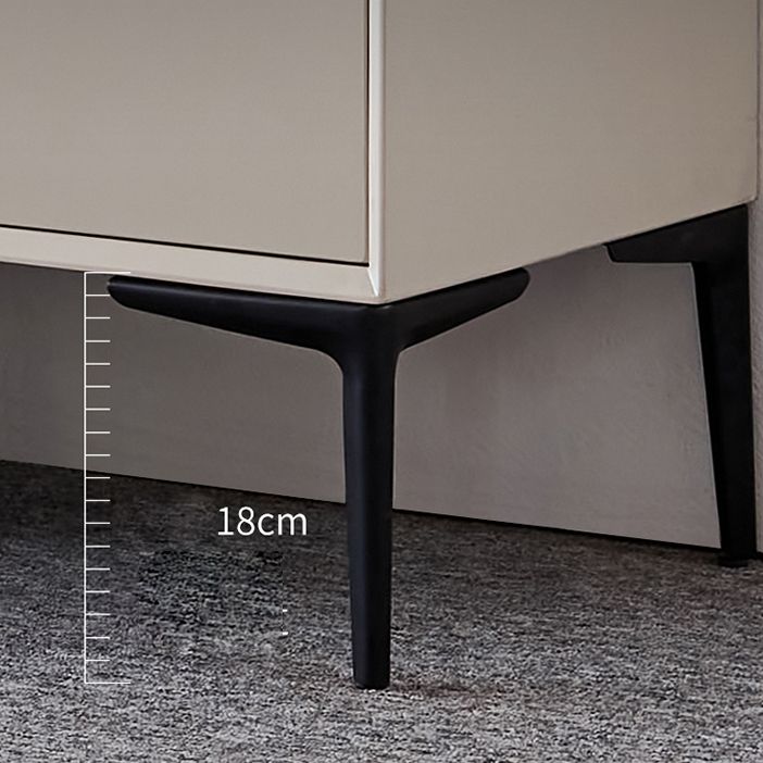 Cómoda vertical con cómoda de almacenamiento moderna de madera maciza sin espejo