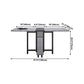 Rectangle Mid-Century Modern Dining Table Grey Base Table for Dining Room Clearhalo ' dining_table' 'Dining Tables & Seating' 'Dining Tables' 'furn' 'furn_dining_table' 'Furniture' 'furniture_dining_table' 'Kitchen & Dining Furniture' 'kitchen&dining_furn' 'kitchen' 'kitchen_dining_table' 1200x1200_068c05e8-5686-4b51-8b05-da7479b1f249