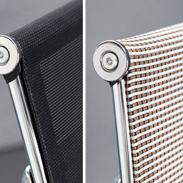 Modern Style Microfiber Office Chair Chrome Metal Base Desk Chair Clearhalo 'furn' 'furn_office_chair' 'Furniture' 'Office Chairs' 'Office Furniture' 'office_chair' 1200x1200_068e8721-bec5-4c46-9e73-cf6a877f2f13