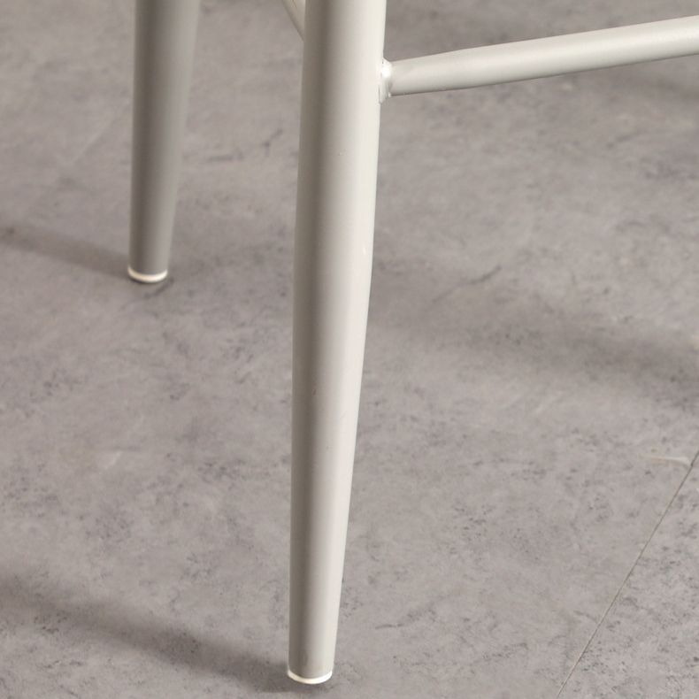 Scandinavian Milk Tea Shop Footrest Stool Matte Finish Steel Counter Stools Clearhalo 'Bar Furniture' 'Bar Stools' 'bar_stools' 'furn' 'furn_bar_stools' 'Furniture' 'furniture_bar_stools' 'Kitchen & Dining Furniture' 1200x1200_0690cf47-0f59-4e49-8630-f3300cddc6b2