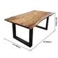 Industrial Brown Rectangle Shape Dining Table Solid Wood Standard Dining Table for Kitchen Clearhalo ' dining_table' 'Dining Tables & Seating' 'Dining Tables' 'furn' 'furn_dining_table' 'Furniture' 'furniture_dining_table' 'Kitchen & Dining Furniture' 'kitchen&dining_furn' 'kitchen' 'kitchen_dining_table' 1200x1200_0690ff50-b3cd-4a69-b9b9-ff14b799d431
