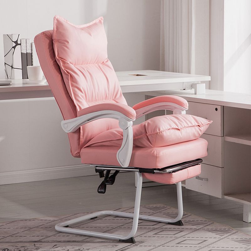 Padded Arms Office Chair Modern Leather No Distressing Ergonomic Desk Chair Clearhalo 'furn' 'furn_office_chair' 'Furniture' 'Office Chairs' 'Office Furniture' 'office_chair' 1200x1200_06912a30-8245-48ff-ab73-116c474addc5