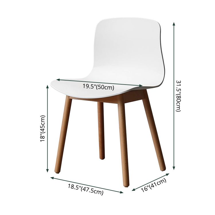 Modern Style Beech Wood Chair Kitchen Dining Room Solid Back Side Chairs Clearhalo ' kitchen&dining_furn' 'Dining Chairs' 'Dining Tables & Seating' 'dining_chair' 'furn' 'furn_dining_chair' 'Furniture' 'furniture_dining_chair' 'Kitchen & Dining Furniture' 'kitchen' 1200x1200_06944427-0ec2-4e22-bc6d-e130ac71148b