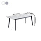 Solid Wood Mid-Century Modern Table Rectangle Sintered Stone Top Table for Dining Room Clearhalo ' dining_table' 'Dining Tables & Seating' 'Dining Tables' 'furn' 'furn_dining_table' 'Furniture' 'furniture_dining_table' 'Kitchen & Dining Furniture' 'kitchen&dining_furn' 'kitchen' 'kitchen_dining_table' 1200x1200_069751f3-c599-42a7-9251-575765160c0f