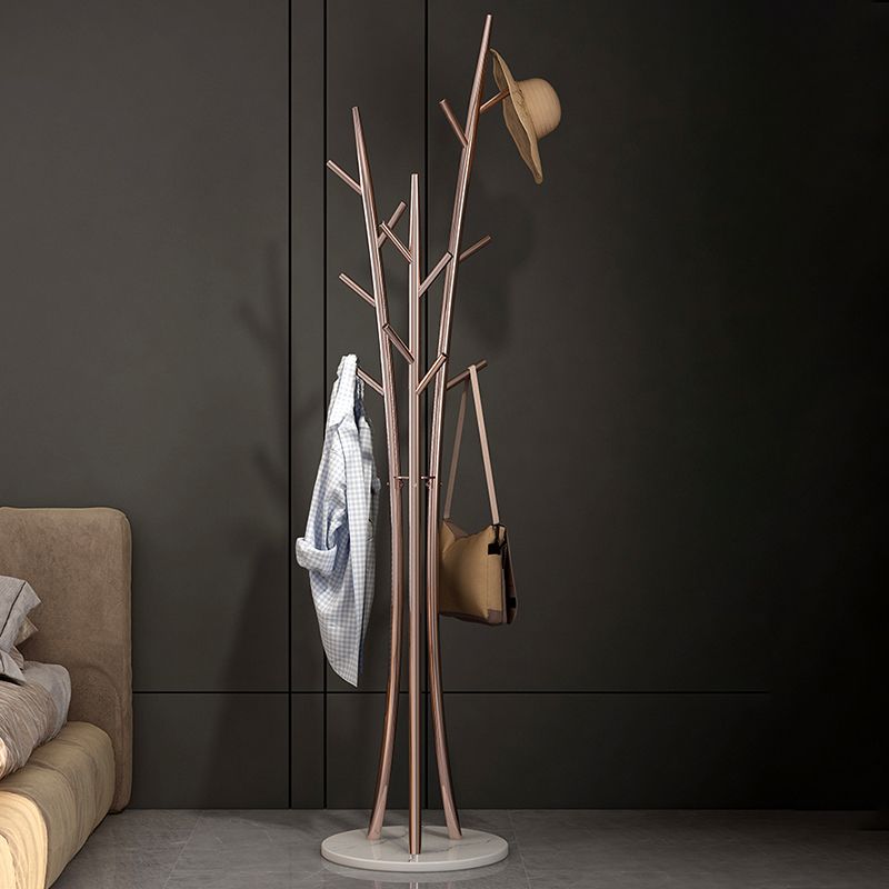 Magníficas ramas de stand de metal ramas de forma ganchos de la colgilla de abrigo